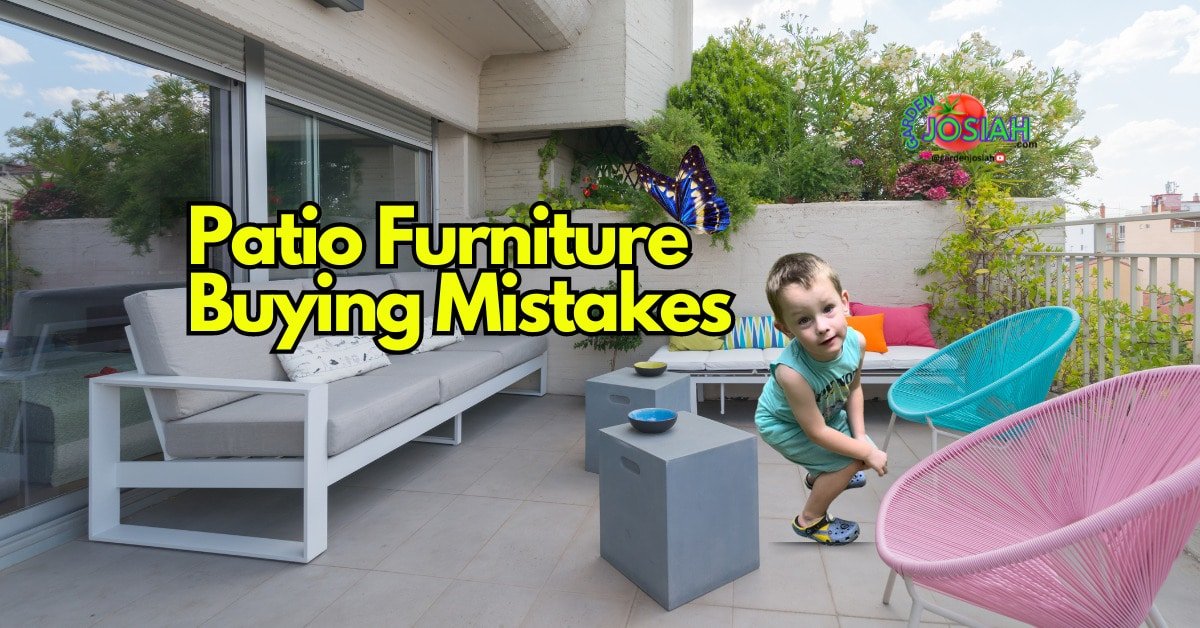 Avoid These Patio Furniture Buying Mistakes